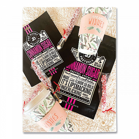 Cinnamon Sugar Pretzel Sticks, 3 oz Bag, 15/Carton (00583)