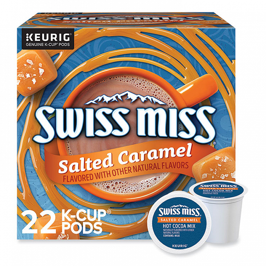 Salted Caramel Hot Cocoa K-Cups, 22/Box (5000369264)