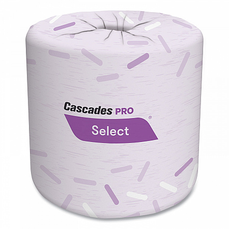Select Standard Bath Tissue, Septic Safe, 2-Ply, White, 500 Sheets/Roll,  80 Rolls/Carton (B211)