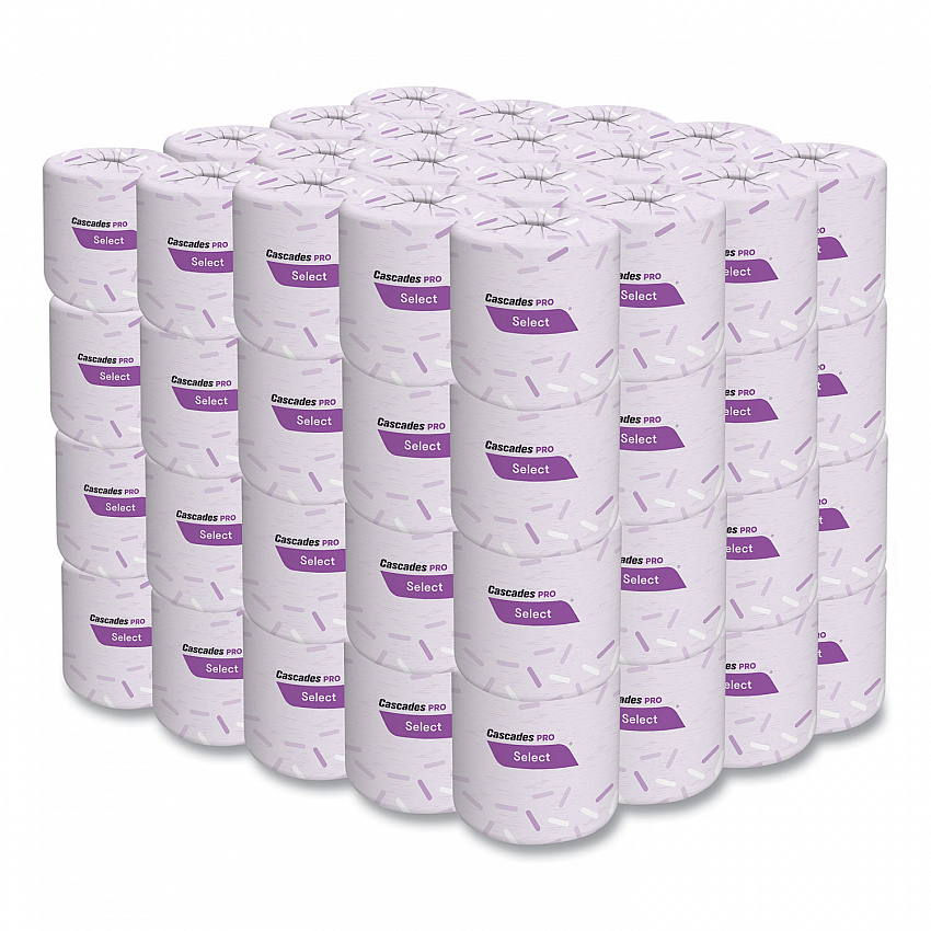 Select Standard Bath Tissue, Septic Safe, 2-Ply, White, 500 Sheets/Roll,  80 Rolls/Carton (B211)