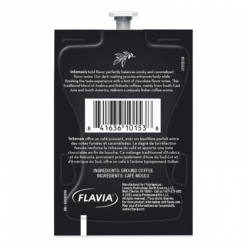 FLAVIA Coffee Freshpacks, Intenso Dark Roast, 85/Carton (MDR00276)