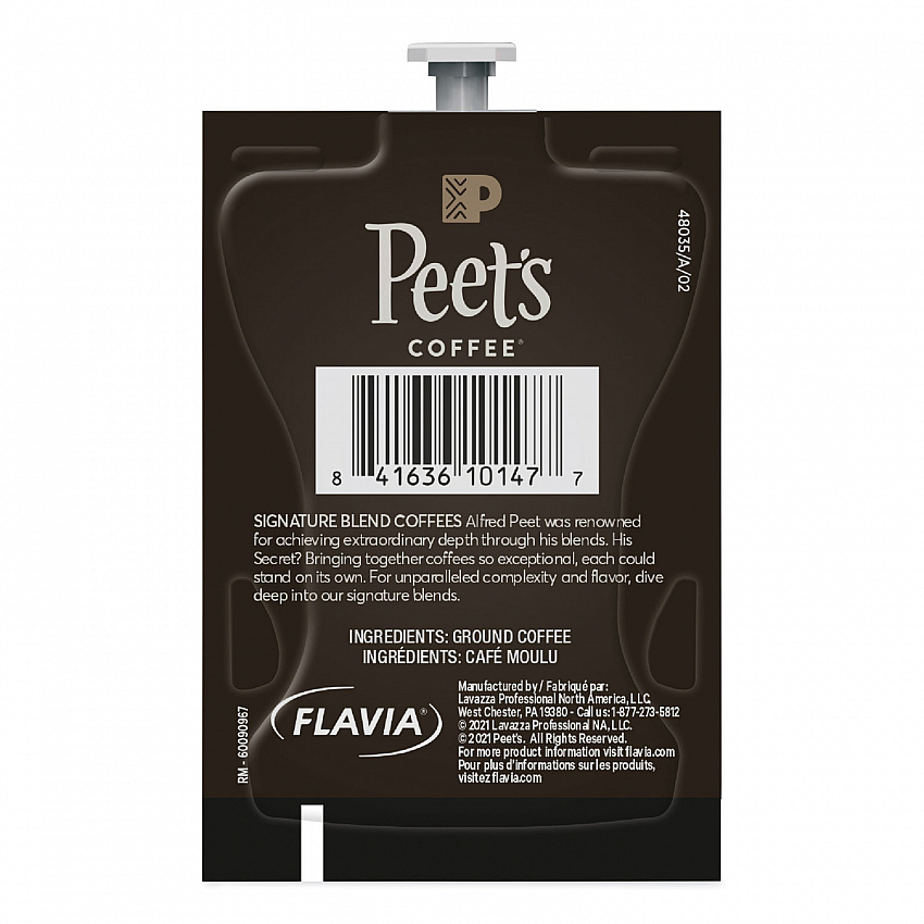 FLAVIA Ground Coffee Freshpacks, Cafe Domingo Blend, 76/Carton (LPC00262)