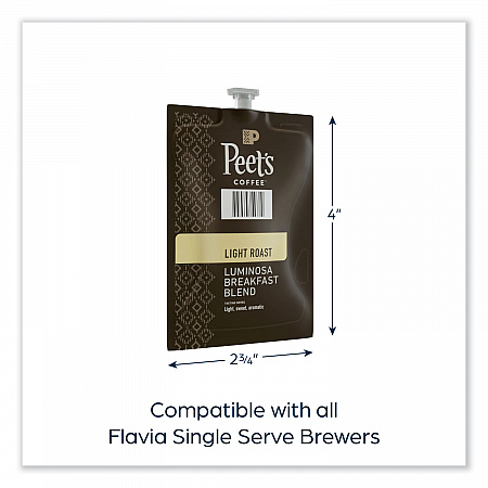 FLAVIA Ground Coffee Freshpacks, Colombia Luminosa, 76/Carton (LPC00264)