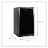 3.4 Cu Ft Beverage Cooler, Stainless Steel/Black (RFBC34)