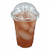 PET Cold Cup Dome Lids, Fits 9 oz to 10 oz Cold Cups, Plastic, Clear, 100/Pack (PET910DOMEPK)