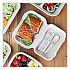 Fiber Hinged Takeout Containers, Hoagie Box, 9.2 x 6.4 x 3.1, Natural, Paper, 500/Carton (TOSCUHBLFP)