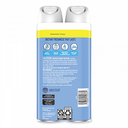 Air Freshener, Clean Linen, 8.3 oz, 2/Pack, 3 Packs/Carton (377363)