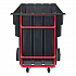 2.5 cu yd BRUTE Rotomolded Tilt Truck, 2,300 lb Capacity, Black (1046BLA)