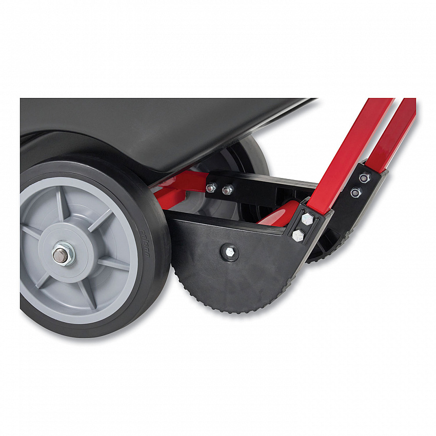 0.5 cu yd BRUTE Rotomolded Tilt Truck, 1,400 lb Capacity, Black (1306BLA)