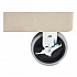 BRUTE Heavy-Duty Utility Cart with Lipped Shelves, Plastic, 2 Shelves, 500 lb Capacity, 25.9