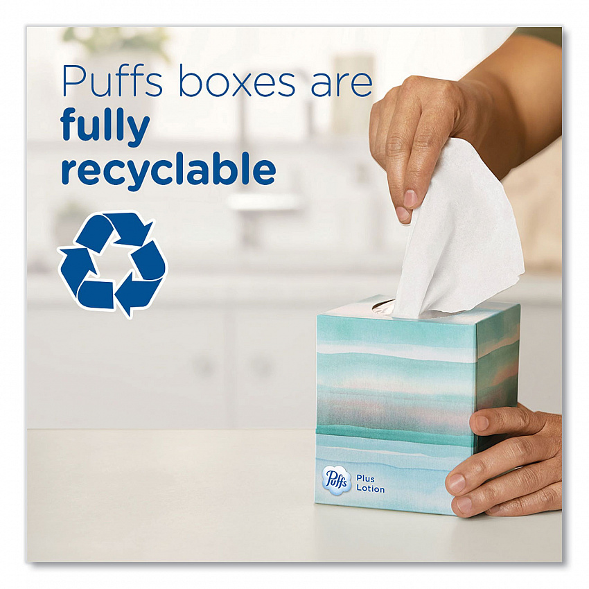 Ultra Soft Facial Tissue, 2-Ply, White, 124 Sheets/Box, 6 Boxes/Pack, 4 Packs/Carton (35554)