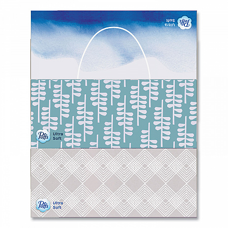 Ultra Soft Facial Tissue, 2-Ply, White, 124 Sheets/Box, 6 Boxes/Pack, 4 Packs/Carton (35554)