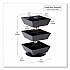 Anchor Collection 3-Tier 12-Compartment Tea and Condiment Carousel Countertop Organizer, 6.75 x 6.75 x 11.5, Black (TEASWIV3TBLK)