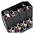 Anchor Collection 4-Compartment Single Serve Pod Countertop Dispenser, 14.25 x 9 x 12.15, Black (CPODBKBLK)