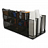 Network Collection 14-Compartment Coffee Cup and Condiment Countertop Organizer, 11.61 x 23.9 x 12.76, Black (CMG2MESHBLK)