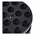Anchor Collection 3-Tier Single Serve Pod Carousel Countertop Organizer, 9.5 x 9.5 x 11.75, Black (PODSUS45BLK)