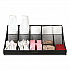 Network Collection 11-Compartment Coffee Cup and Condiment Countertop Organizer, 9.5 x 17.88 x 6.63, Black (COMORGMESHBL)