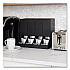 Anchor Collection 4-Compartment Single Serve Pod Countertop Dispenser, 14.25 x 9 x 12.15, Black (CPODBKBLK)
