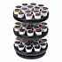 Anchor Collection 3-Tier Single Serve Pod Carousel Countertop Organizer, 9.5 x 9.5 x 11.75, Black (PODSUS45BLK)
