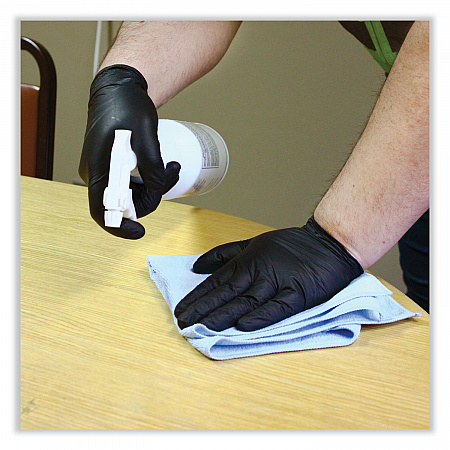 ProGuard Powder Free Nitrile Gloves, Powder-Free, Large, 3.5 mil Thick, 9.65