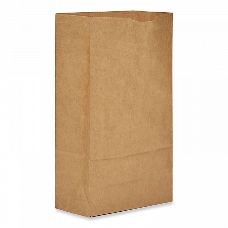 Grocery Paper Bags, 6# Size, 35# Basis Weight, 5.88