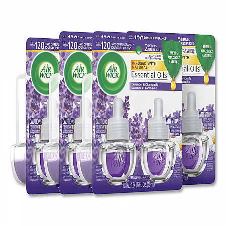 Scented Oil Refill, Lavender and Chamomile, 0.67 oz, 2/Pack (78473PK)