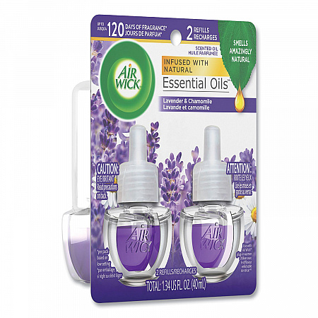 Scented Oil Refill, Lavender and Chamomile, 0.67 oz, 2/Pack (78473PK)