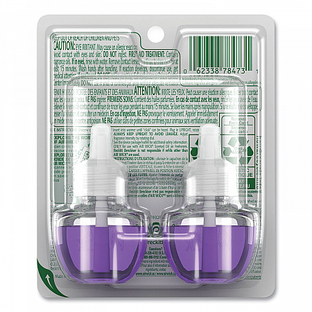 Scented Oil Refill, Lavender and Chamomile, 0.67 oz, 2/Pack (78473PK)