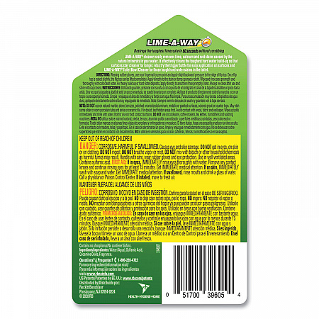 Lime, Calcium and Rust Remover, 28 oz Flip-Top Bottle, 6/Carton (87000CT)