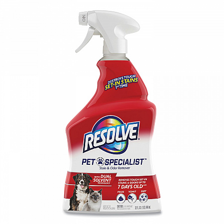 Pet Specialist Stain and Odor Remover, Citrus Scent, 32 oz Trigger Spray Bottle, 12/Carton (99850CT)