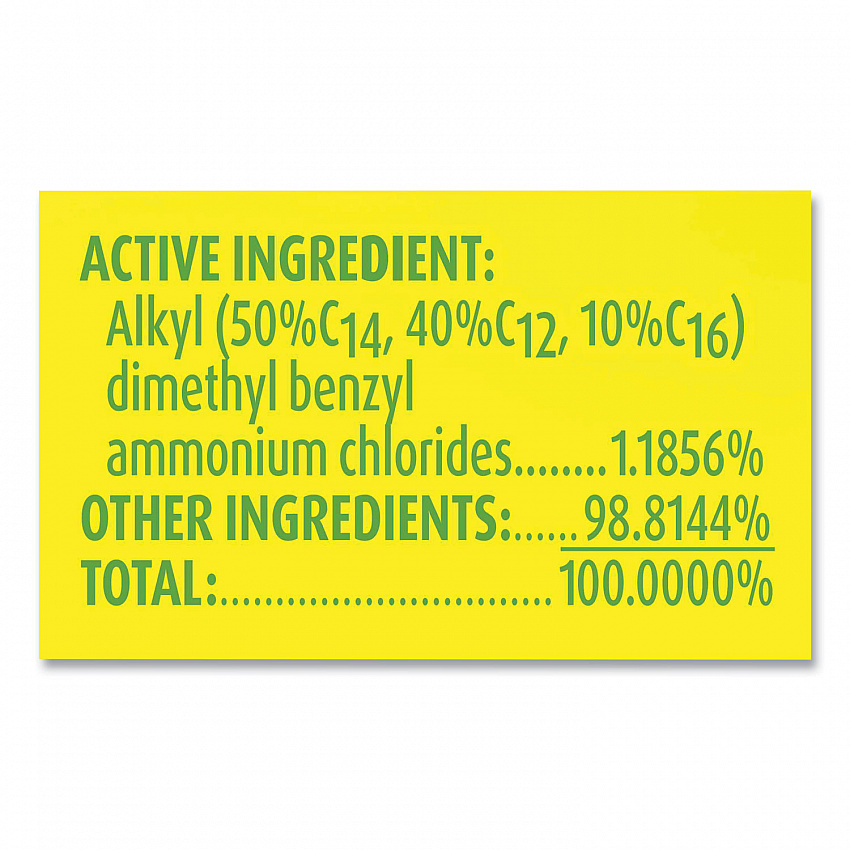 Clean and Fresh Multi-Surface Disinfectant Cleaner, Sparkling Lemon and Sunflower Essence, 144 oz Bottle, 4/Carton (77617)