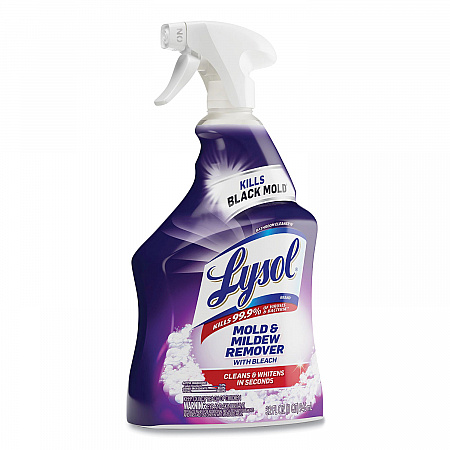 Mold and Mildew Remover with Bleach, Ready to Use, Unscented, 32 oz Spray Bottle (78915EA)