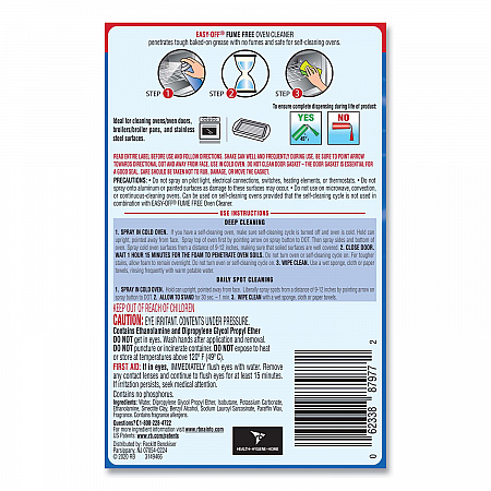 Fume-Free Oven Cleaner, 14.5 oz Aerosol Spray, 12/Carton (87977CT)