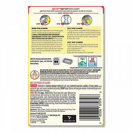 Heavy Duty Oven Cleaner, Foam, 14.5 oz Aerosol Spray, 12/Carton (87979CT)
