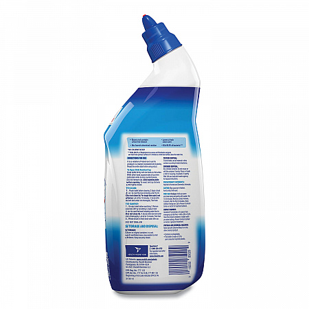 Toilet Bowl Cleaner with Hydrogen Peroxide, Ocean Fresh Scent, 24 oz Angle-Neck Bottle, 9/Carton (98011)