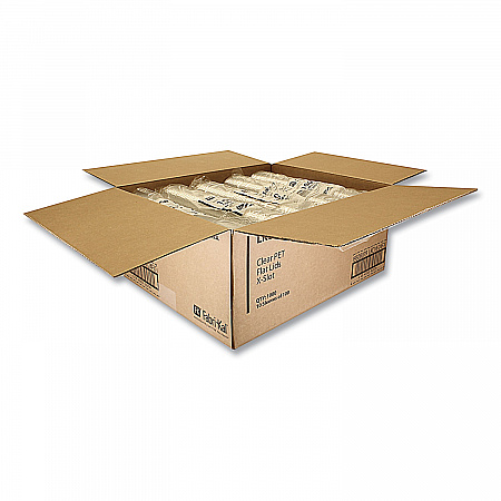 Greenware Cold Drink Lids, X-Slot, Fits 16 oz to 24 oz Cold Cups, Plastic, Clear, 1,000/Carton (LKC1624FX)