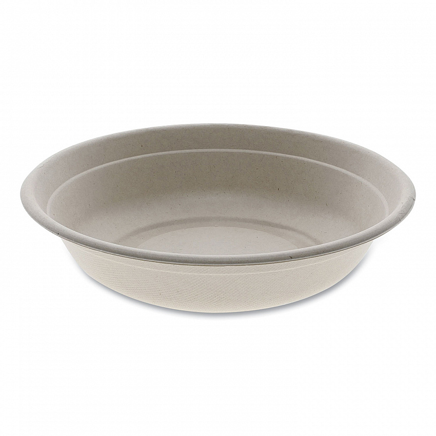 EarthChoice Fiber-Blend Bagasse Dinnerware, Bowl, Sugarcane, 32 oz, Natural, 400/Carton (YMC508BWL32P)