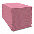 Tuff-Job Foodservice Towels, 12 x 24, Pink/White, 200/Carton (W900)