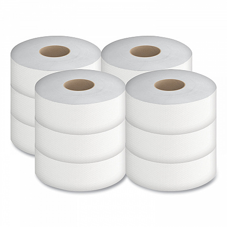 JRT Jumbo Bath Tissue, Septic Safe, 2-Ply, 3.5