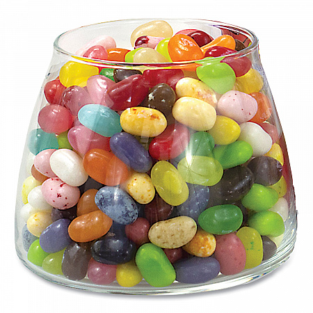 Jelly Beans, Assorted Flavors, 80/Dispenser Box (72512)