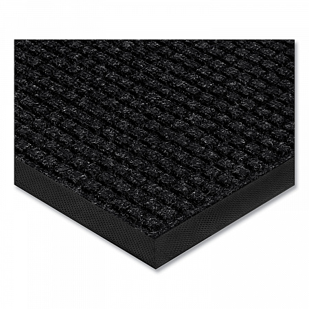 Absorba Select Entry Mat, Rectangular, Pepper/Black Crush-Resistant Needle-Punched Surface, 36