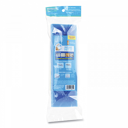Magic Eraser Squeeze Mop Refill, Foam, 9.9 x 3.4 x 1.6, White/Blue (446615)