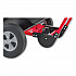 1 cu yd BRUTE Forkliftable Rotomolded Tilt Truck, Standard Duty, 1,250 lb Capacity, Black/Red (131542BLA)