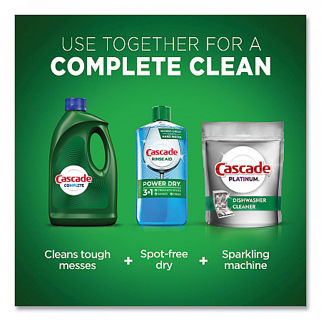 Complete Gel Dishwasher Detergent, Fresh Scent, 120 oz Bottle, 4/Carton (53987)