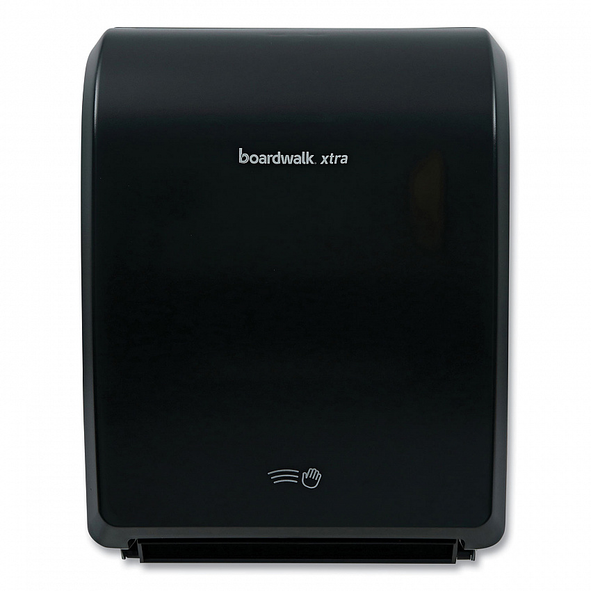 Xtra Electronic Hand Towel Dispenser, 12.31 x 9.31 x 15.94, Black (33GREEN)