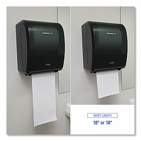 Xtra Electronic Hand Towel Dispenser, 12.31 x 9.31 x 15.94, Black (33GREEN)