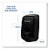 Touch-Free Foam Soap Dispenser, 1,200 mL, 6 x 4.05 x 10.58, Black (42200)