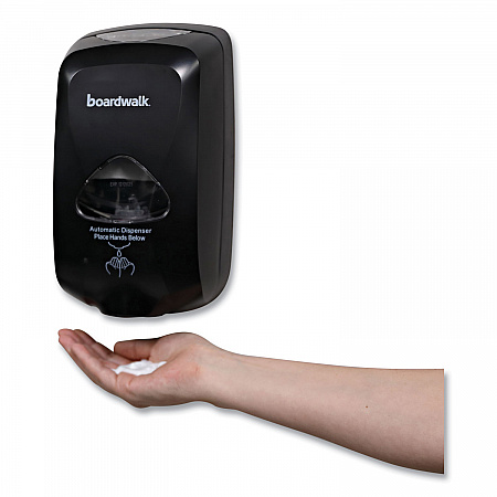 Touch-Free Foam Soap Dispenser, 1,200 mL, 6 x 4.05 x 10.58, Black (42200)