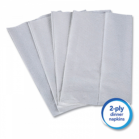 Full Fold Dispenser Napkins, 1-Ply, 13 x 12, White, 375/Pack, 16 Packs/Carton (98740)