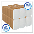 Full Fold Dispenser Napkins, 1-Ply, 13 x 12, White, 375/Pack, 16 Packs/Carton (98740)